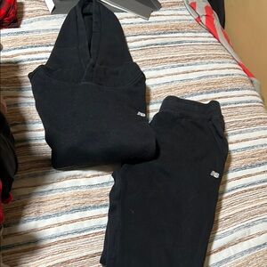 New Balance Black Matching Sweatpants and Joggers Set